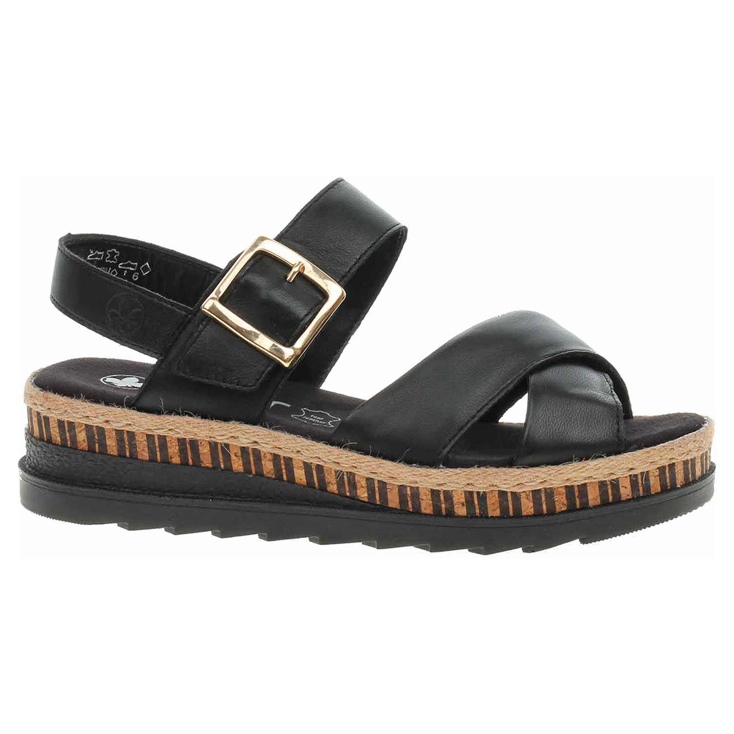 Dámské sandály Rieker V7951-00 schwarz 38