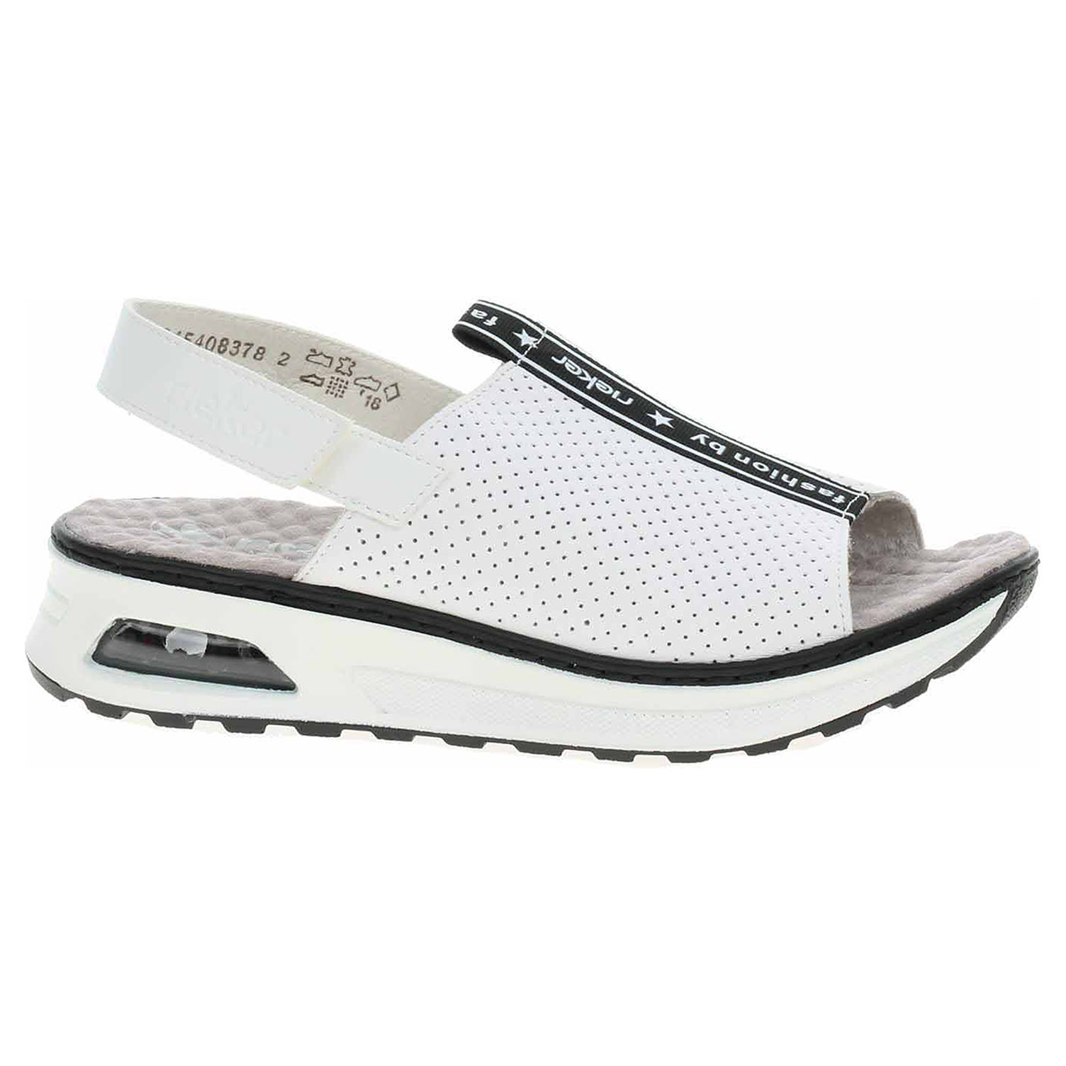 Dámské sandály Rieker 65615-80 weiss 38