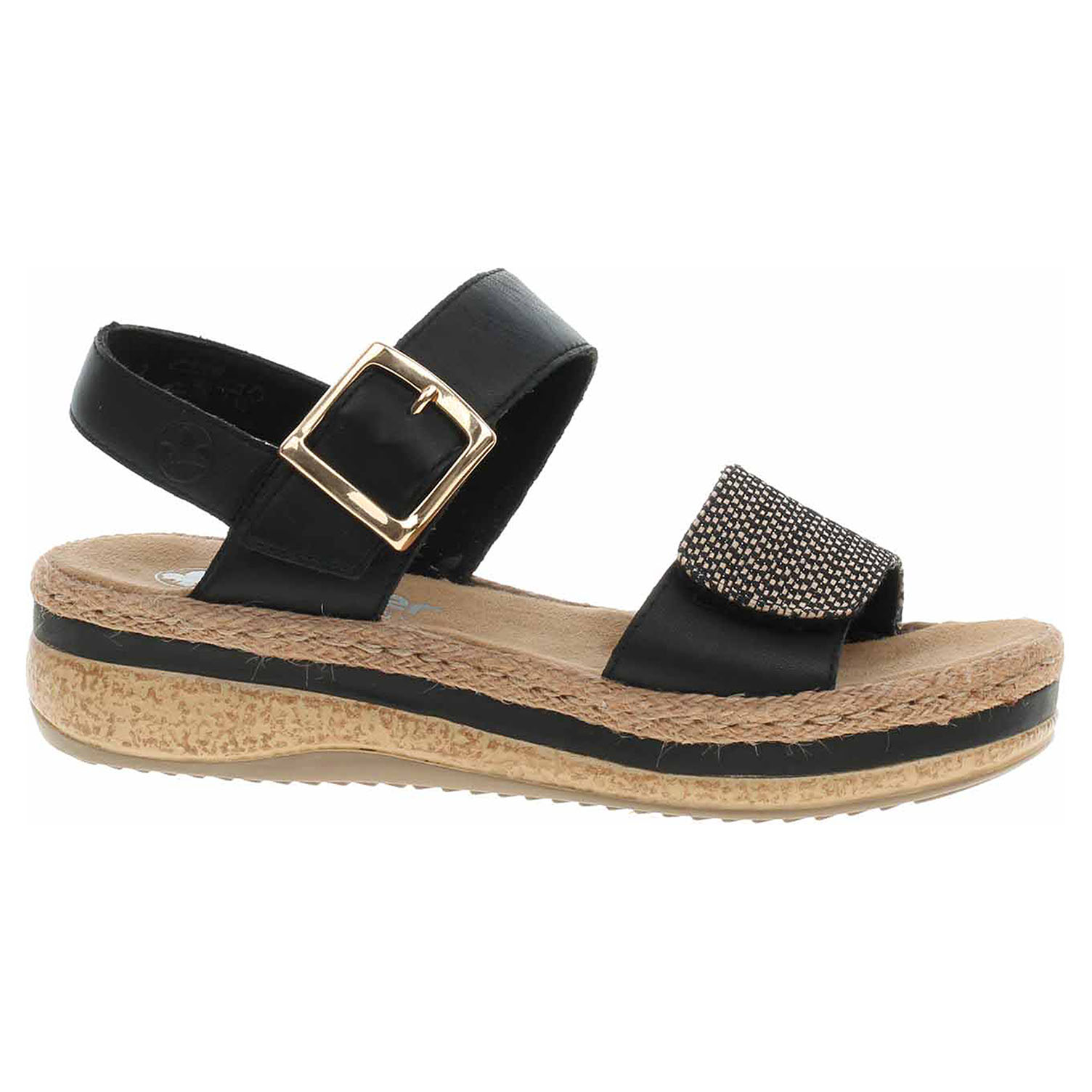 Dámské sandály Rieker V0951-00 schwarz 40