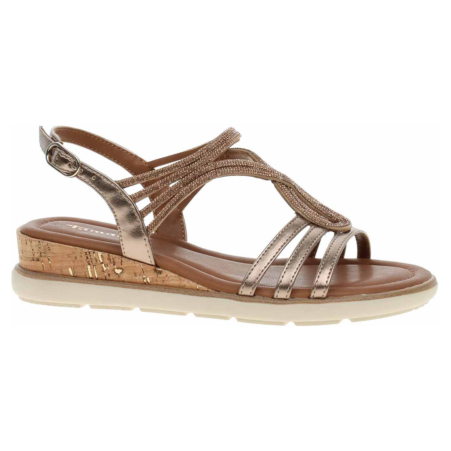 Dámské sandály Tamaris 1-28714-46 bronce 41