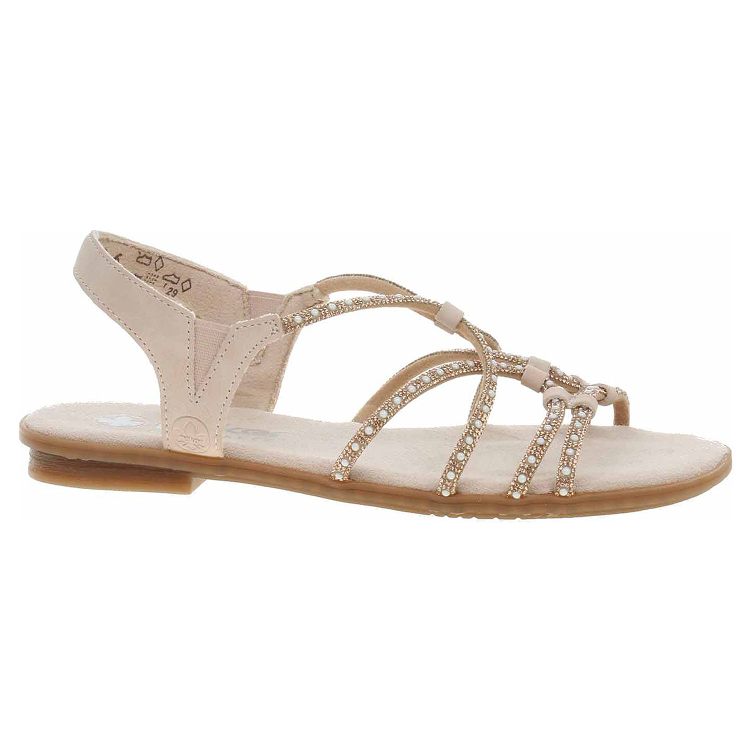 Dámské sandály Rieker 64270-90 bronze 38