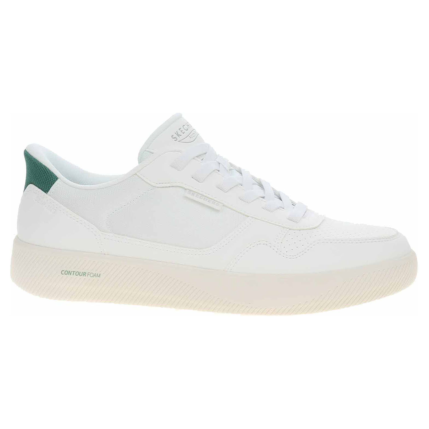 Skechers Slip-ins: Arch Fit Court Break - Komfortabel white-green 41