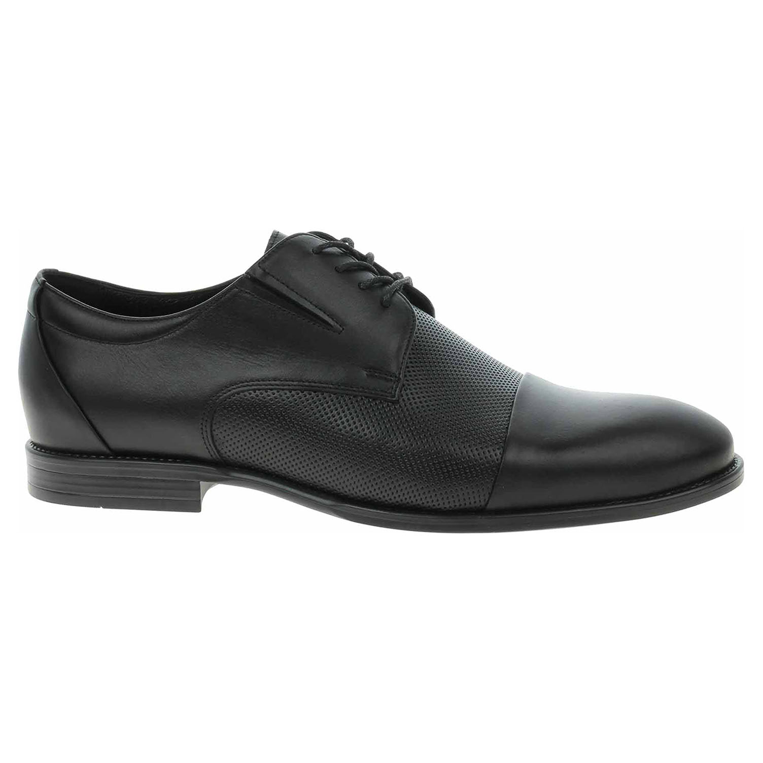 Polobotky Barton pánské společenské M23134 černá 43