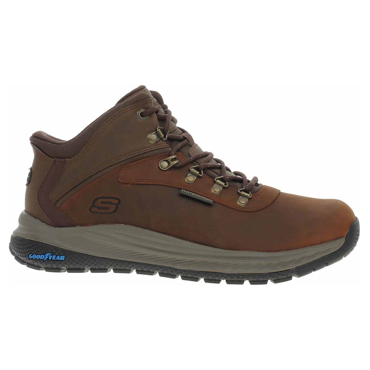 Skechers Slip-ins Waterproof Relaxed Fit: Meroe - Pikeman brown 42