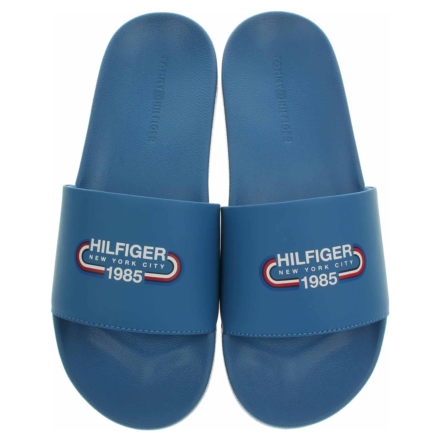 Pánské pantofle Tommy Hilfiger FM0FM05019 C2Y Antique Blue 44