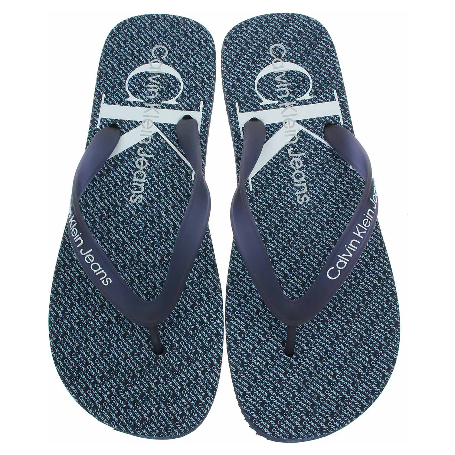 Plážové pantofle Calvin Klein YM0YM00952 0G7 Peacot-D.Blue 44