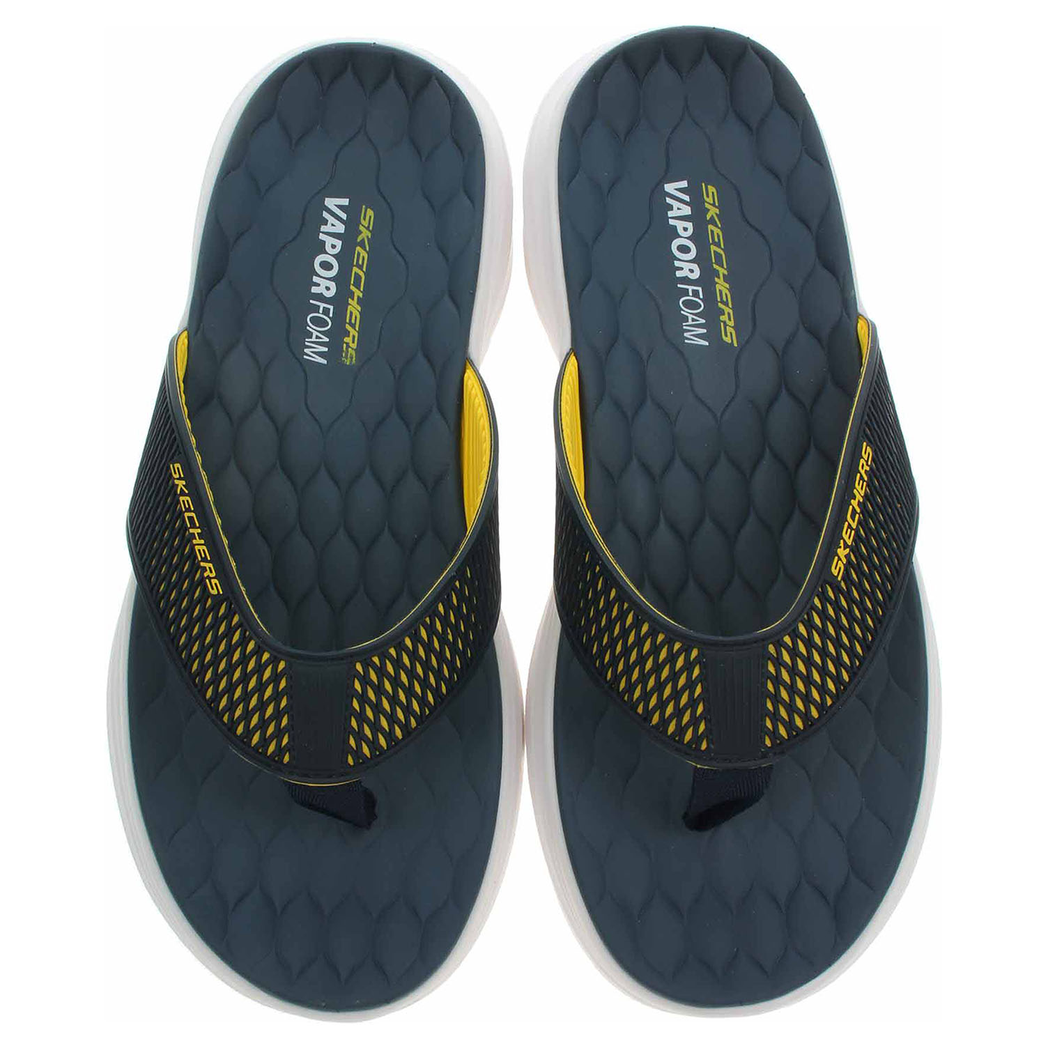 Skechers Vapor Foam Sandal - Sayto navy-yellow 44