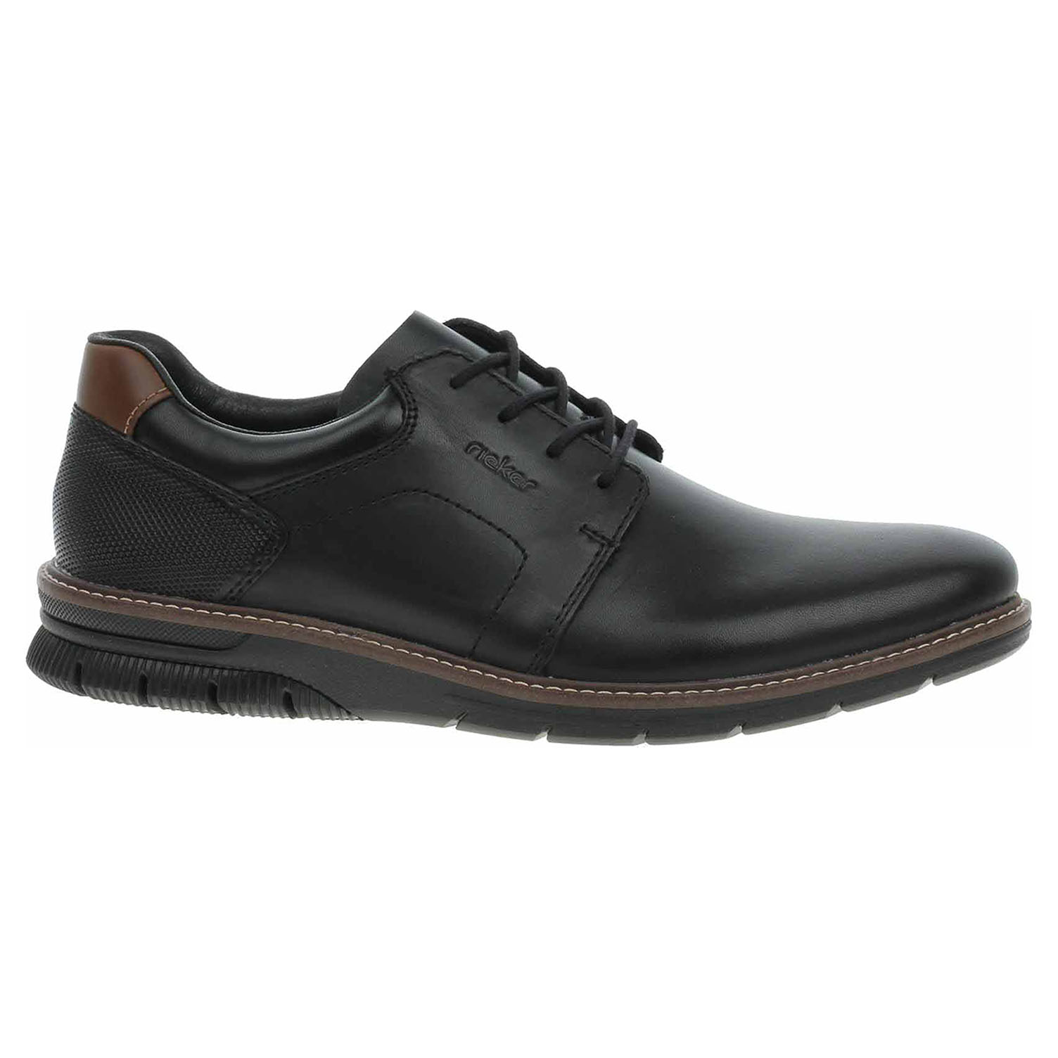Pánské polobotky Rieker 14419-00 schwarz 41