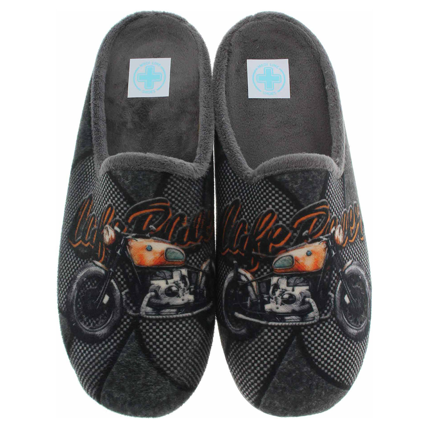 Pánské domácí pantofle Medi Line 150-025 gris 45