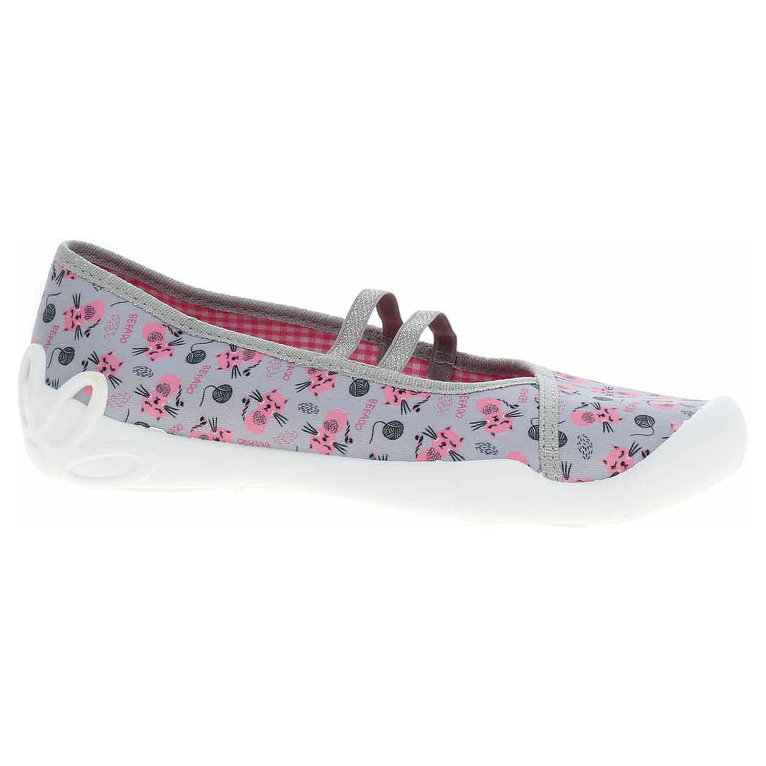 Dívčí bačkory Befado 116Y327 šedá 32