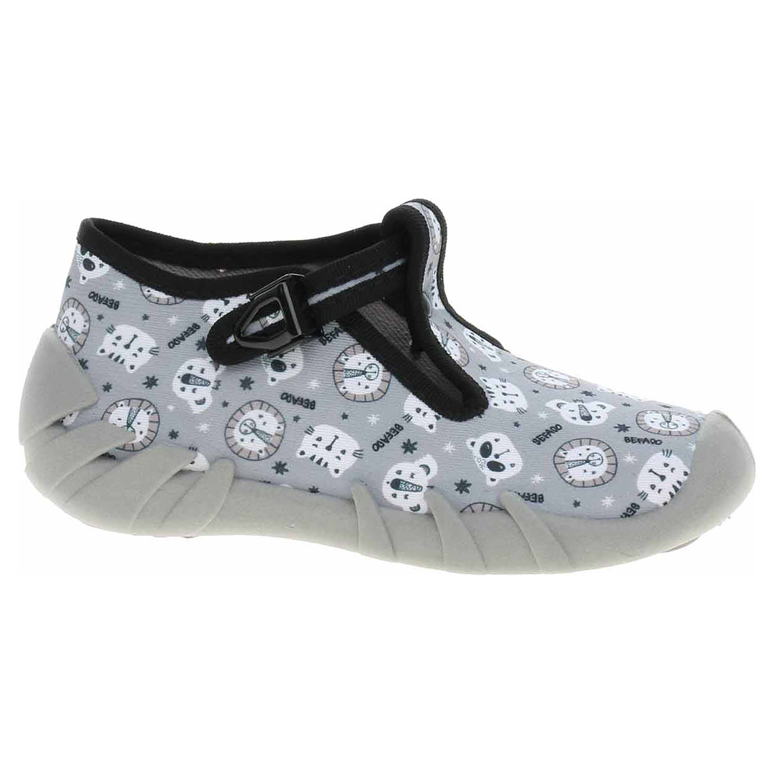 Chlapecké bačkory Befado 110N488 šedá 26