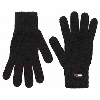 detail Tommy Hilfiger dámské rukavice AW0AW13677 0GJ Black
