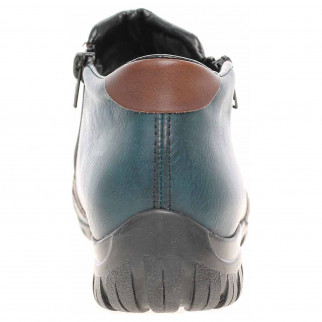 detail Dámská kotníková obuv Rieker L4659-25 blau kombi