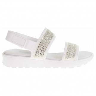 detail Skechers Footsteps - Glam Party white