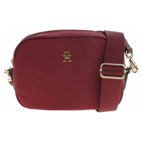 Tommy Hilfiger dámská kabelka AW0AW1770 VLP Deep Rouge