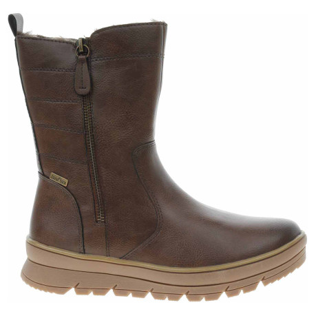 Dámské polokozačky Jana 8-26470-29 cognac
