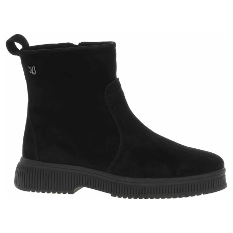 Dámské polokozačky Caprice 9-26403-45 black suede