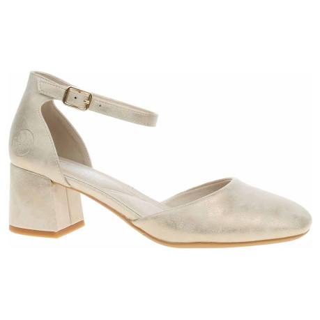 Dámské lodičky Rieker 44762-91 silber-platin