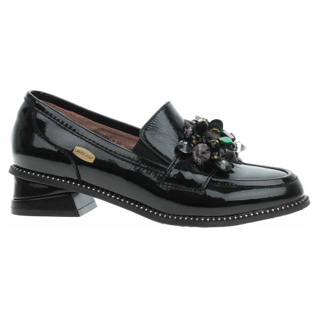 Dámské mokasiny Laura Vita Ibcihalo 10 werni noir