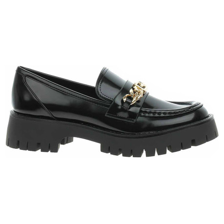 Dámské mokasiny Guess FLTALMELE14-BLACK