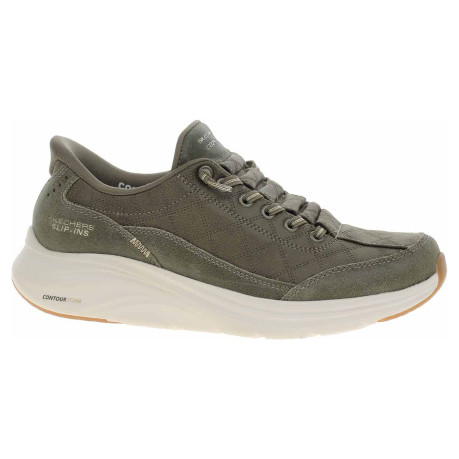 Skechers Slip-ins: Contour Foam - Cozy Fit Natural Ease olive
