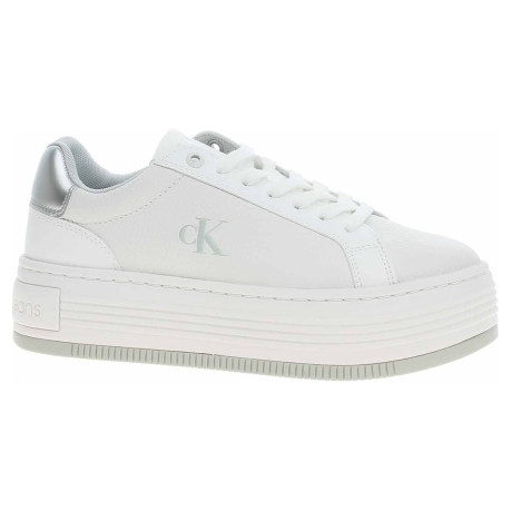 Dámská obuv Calvin Klein YW0YW01766 0LI Bright White-Silver