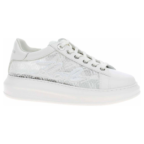 Dámská obuv Karl Lagerfeld KL62511F 41W White Lthr-Textile