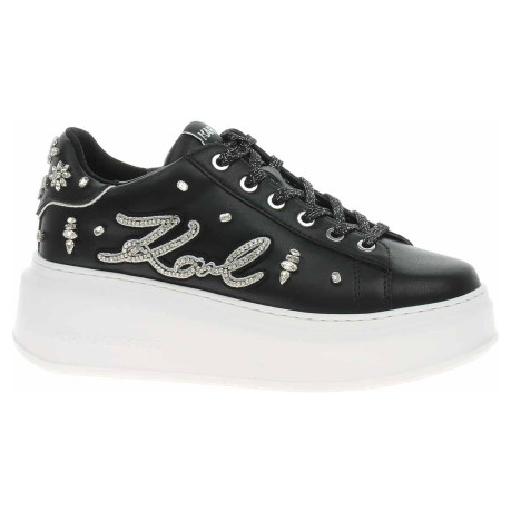 Dámská obuv Karl Lagerfeld KL63525 00S black lthr w-silver