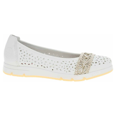 Dámské baleriny Rieker L3062-80 weiss