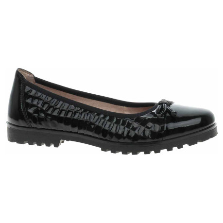 Dámské baleriny Caprice 9-22150-45 black croco