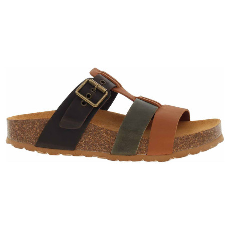 Dámské pantofle Bio Life 2687.7 Betty 876 brown-kaki