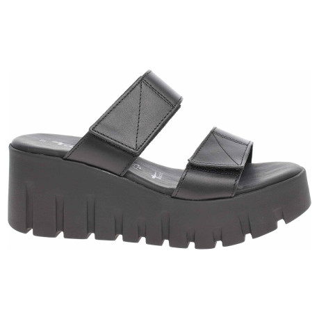 Dámské pantofle Tamaris 1-27226-28 black leather