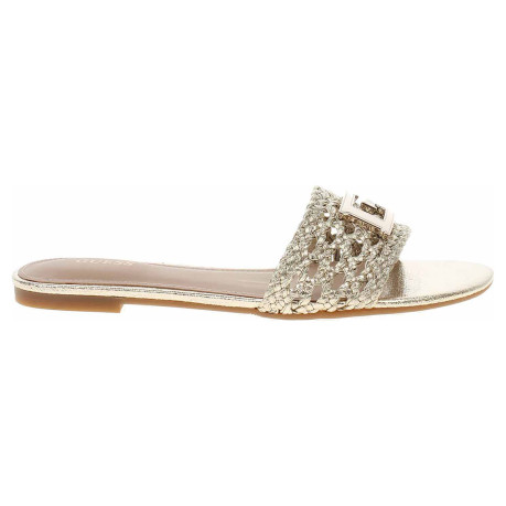 Dámské pantofle Guess FL6TSSELE19 GOLD