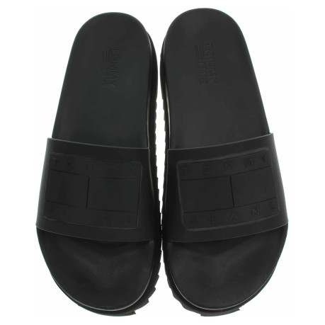 Dámské plážové pantofle Tommy Hilfiger EN0EN01820 BDS black