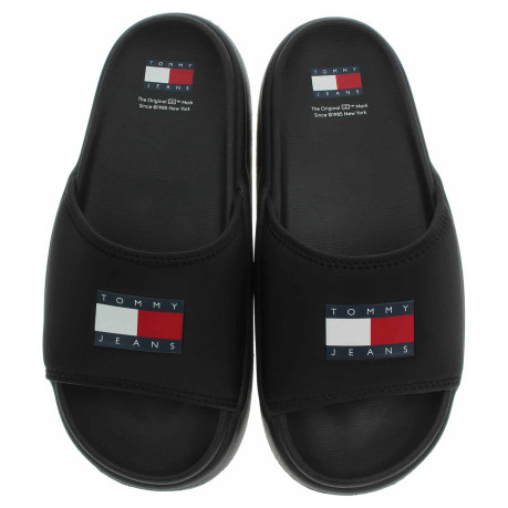 Plážové pantofle Tommy Hilfiger EN0EN02448 BDS black