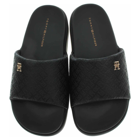 Plážové pantofle Tommy Hilfiger FW0FW08526 BDS Black