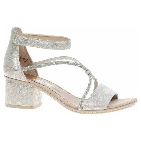 Dámské sandály Rieker 64654-40 silber