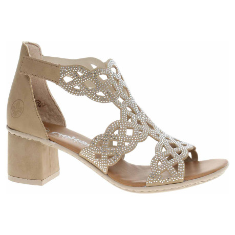 Dámské sandály Rieker 64773-61 beige