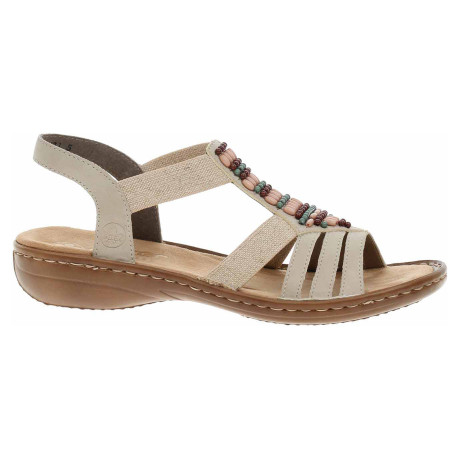 Dámské sandály Rieker 60851-62 beige