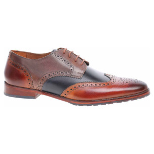 Pánské polobotky Salamander 31-81702-47 tan-navy-stone