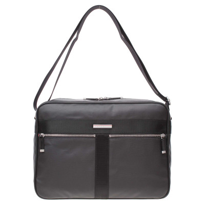 detail Tommy Hilfiger taška na notebook BM56927272 černá