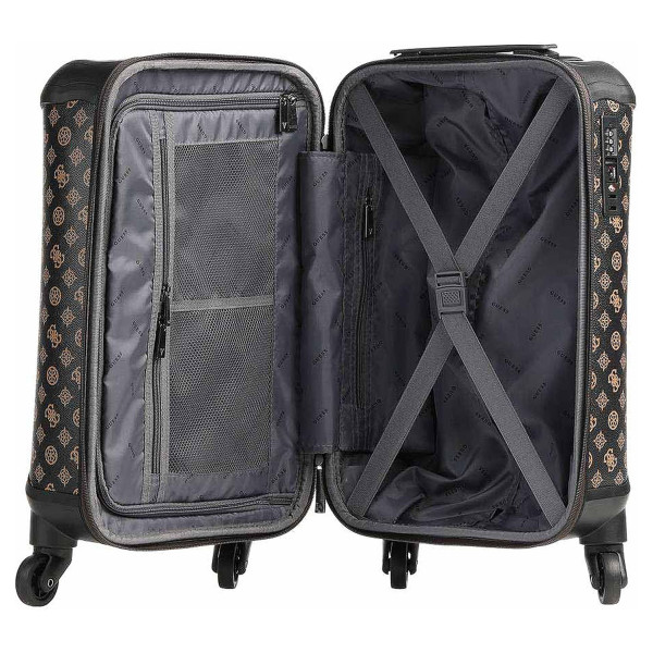 detail Guess cestovní kufr TWP74529430 BRO