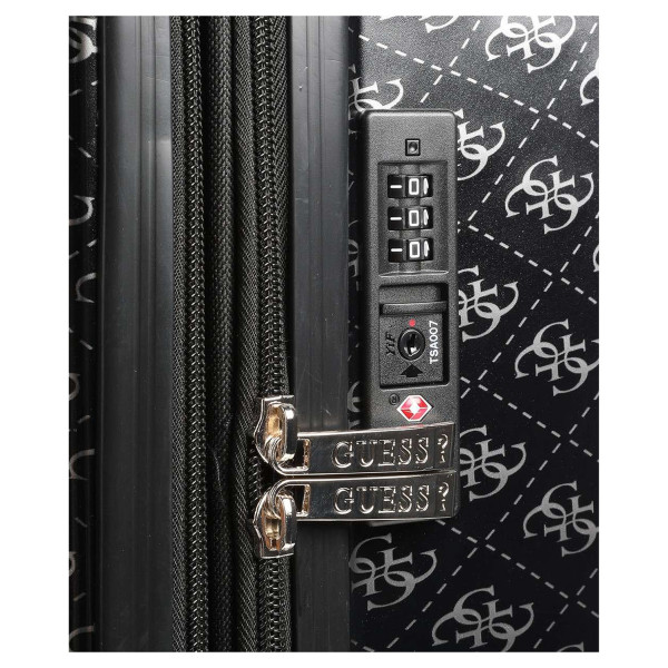 detail Guess cestovní kufr TWH83899880 Coal