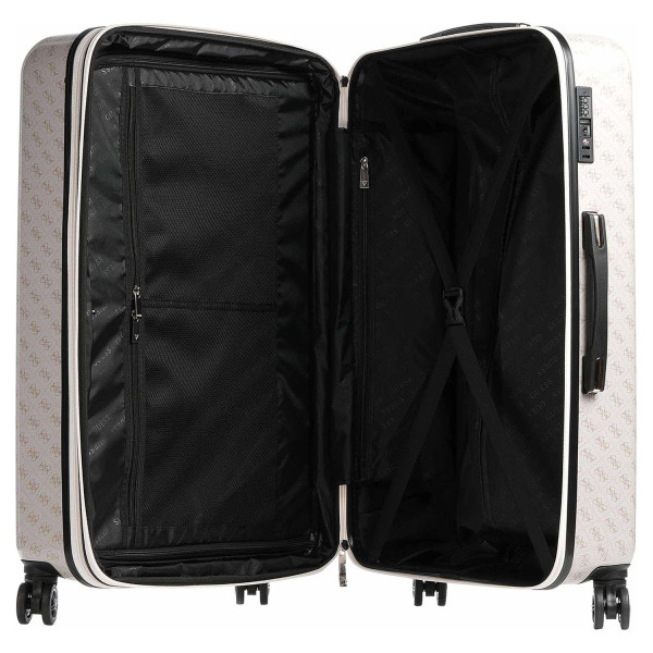 detail Guess cestovní kufr TWH83899880 DOV