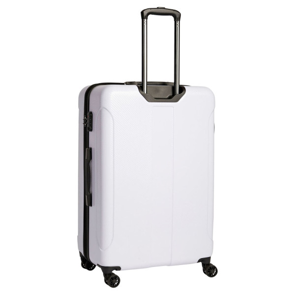 detail Guess cestovní kufr TWE68939830 WHITE