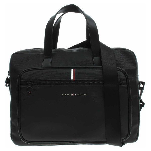 detail Tommy Hilfiger taška na notebook AM0AM11542BDS Black