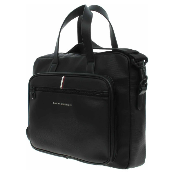 detail Tommy Hilfiger taška na notebook AM0AM11542BDS Black