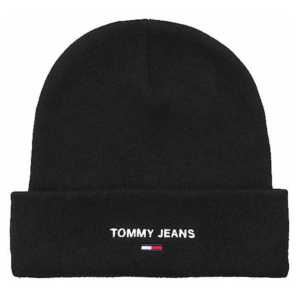 detail Tommy Hilfiger pánská čepice AM0AM07947 BDS black