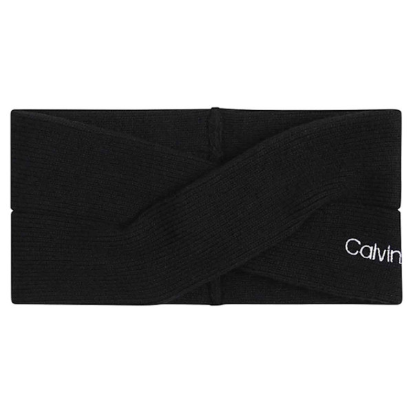 detail Calvin Klein dámská čelenka K60K608656 Ck Black
