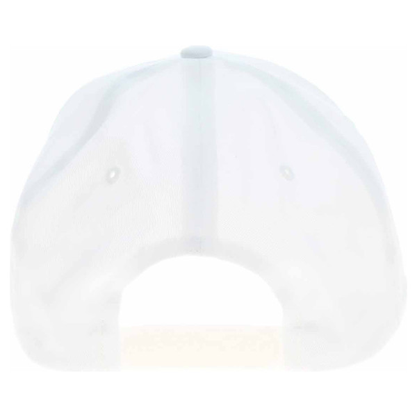 detail Calvin Klein dámská kšiltovka K60K6088490LI White-Silver Logo